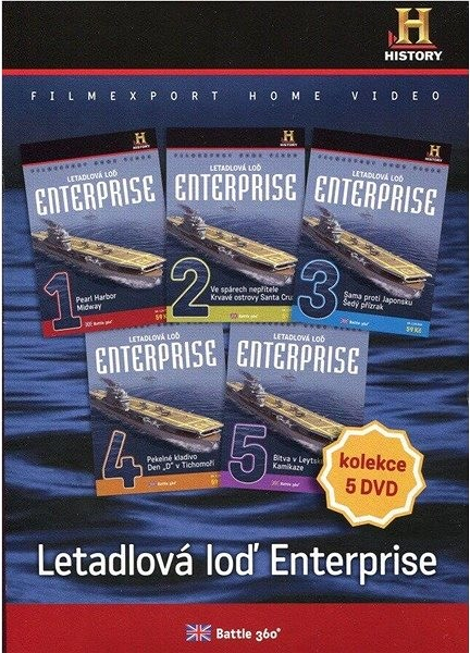 L.c.tarantino: letadlová loď enterprise i - v DVD