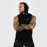 GymBeam tílko Hoodie Tank Top Black – Hledejceny.cz