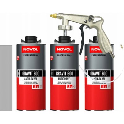 Novol Gravit 600 ochrana podvozků 1,8kg šedý | Zboží Auto