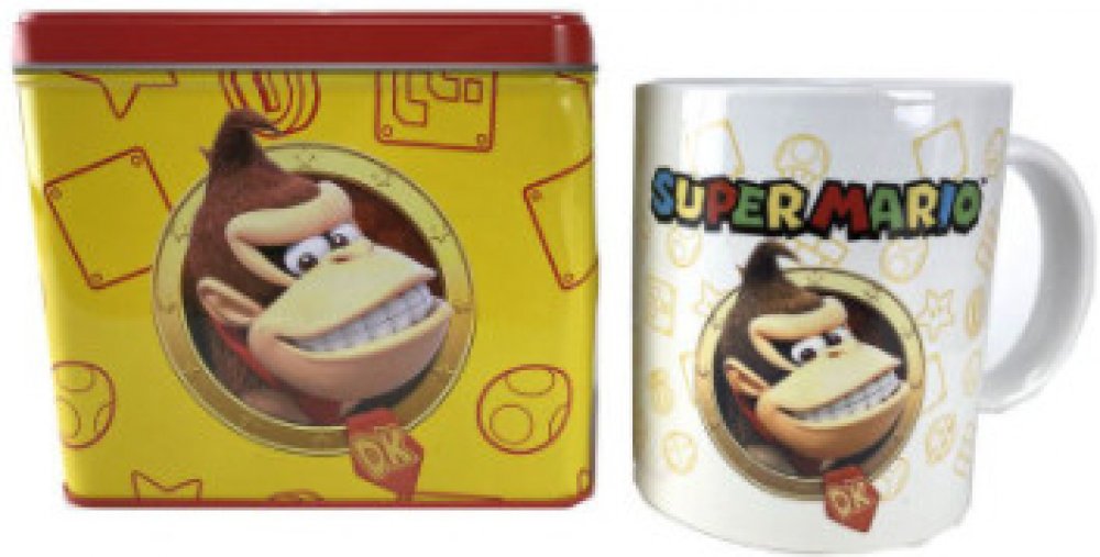 Nintendo Super Mario 2v1 Pokladnička + hrnek Donkey Kong (2829) |  Srovnanicen.cz