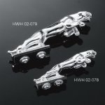 Highway Hawk Soška na blatník PANTHER (panter), 13cm, chrom | Zboží Auto