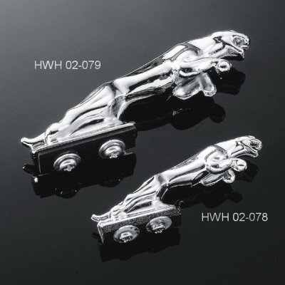 Highway Hawk Soška na blatník PANTHER (panter), 13cm, chrom | Zboží Auto