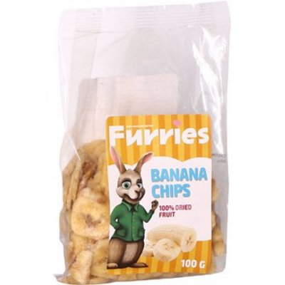 Furries Plátky bánanů 0,1 kg – Zboží Mobilmania