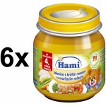 Hami Zelenina s krůtou 6 x 125 g – Sleviste.cz