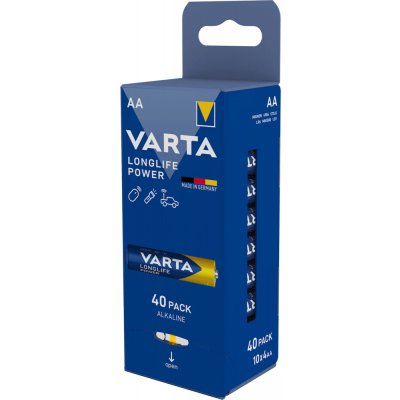 Varta Longlife Power AA 40ks 4906121154 – Hledejceny.cz