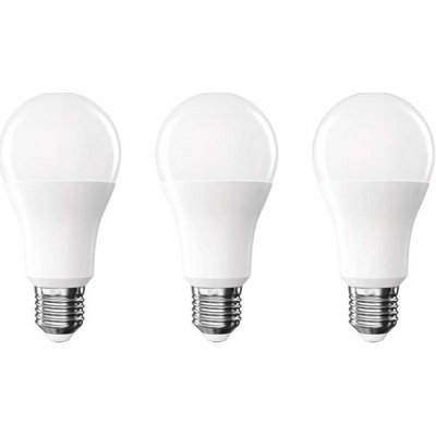 EMOS Classic A60, E27, 13 W 100 W, 1521 lm, teplá bílá - 3 ks 1525733285 – Zboží Živě