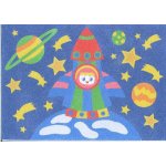 Radost v písku Šablona na pískování raketa A5 148 x 210 mm – Zboží Dáma