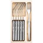 Laguiole Premium vidličky 6 ks nerezová rukojeť – Sleviste.cz