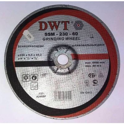 DWT SSM 230-60, 230x6mm brusný kotouč – Hledejceny.cz