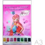 Winx Club Plakátové omalovánky A3 – Zboží Mobilmania
