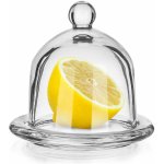 BANQUET Dóza na citron skleněná LIMON průměr 12,5 cm