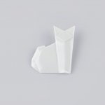 Stehlík Design porcelánová brož kočka bílá – Zboží Dáma