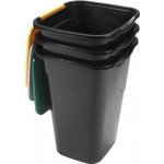 Heidrun Plastový odpadkový koš na tříděný odpad 3 x 50 l – Sleviste.cz