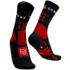 CompresSport Hiking Socks black/red/white