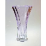 Aurum Crystal BOHEMIA OKLAHOMA VÁZA 320 MM FIALOVÁ – Hledejceny.cz