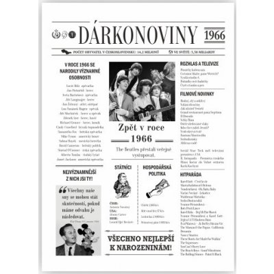 Dárkonoviny z roku 1966 originální retro přání – Zboží Dáma