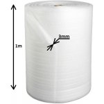 Mirelon Pěnový PE bílý 3 mm 100 m – Hledejceny.cz