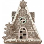 Perníková LED chaloupka Gingerbread Cotti - 17*10*18 cm - Clayre & Eef – Hledejceny.cz