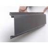 Plotové vzpěry Závěsný systém G21 BlackHook závěsná lišta 61 x 10 x 2 cm