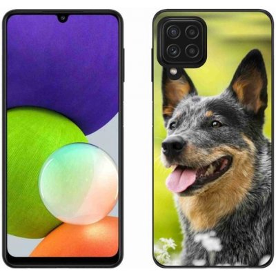 Pouzdro mmCase gelové Samsung Galaxy A22 4G - australské honácké pes