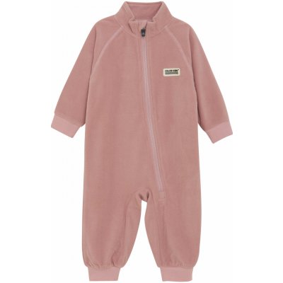 Měkký fleecový overal pro děti Color Kids růžový Woodrose – Zboží Dáma Měkký fleecový overal pro děti Color Kids růžový Woodrose – Zboží Dáma