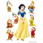 AG Design DK 869 samolepící dekorace Disney Sněhurka 65x85 cm – Sleviste.cz