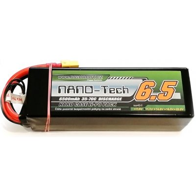 Bighobby Li-pol baterie 6500mAh 3S 35C 70C HC B -NANO Tech – Hledejceny.cz