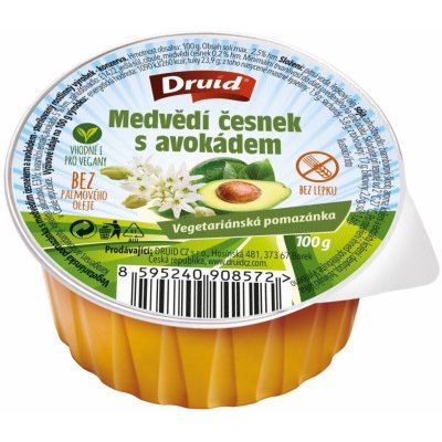 Druid Pomazánka Medvědí česnek s avokádem 100 g – Zboží Dáma