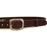 Penny Belts dámský kožený opasek EXKLUZIV 50-R43 tmavě hnědý – Sleviste.cz