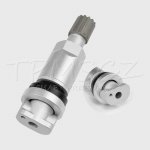 TPMS-14 náhradní ventil pro TPMS senzory - kovový šedý – Hledejceny.cz