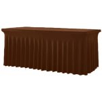 TENTino Elastický potah SKIRTING na skládací stůl 180-183x76 cm – Sleviste.cz
