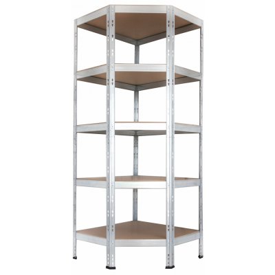 Majster Regál Rivet Budget 180 x 70 x 70 x 40 cm 5 polic zinek – Sleviste.cz