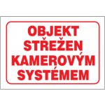 Značka Objekt střežen kamerovým systémem – Hledejceny.cz