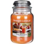 Yankee Candle Farm Fresh Peach 623 g – Zboží Dáma