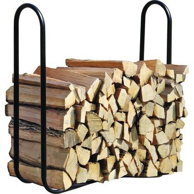 Stojan na dřevo ShelterLogic 122 x 25 x 103,1 cm ocelový černý – Zboží Dáma