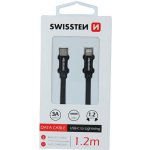 Swissten 71525206 USB-C / Apple Lightning, datový, 1,2m, červený – Zboží Živě