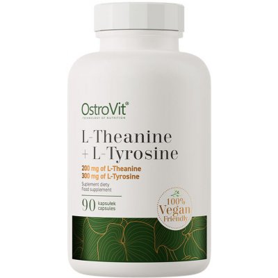 OstroVit L-Theanine + Tyrosine vege 90 kapslí – Sleviste.cz