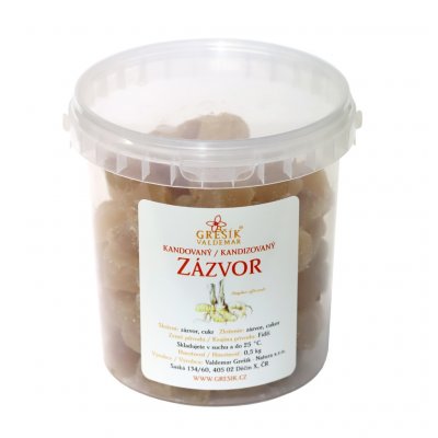 Grešík Kandovaný zázvor 500 g – Zboží Dáma
