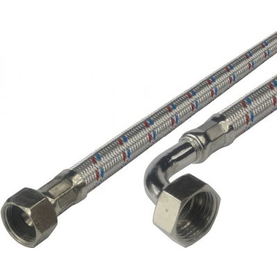 Klum Hadice připojovací nerez 8x12 FxF 3/8''x1/2'' s kolínkem 50 cm CR384C – Sleviste.cz