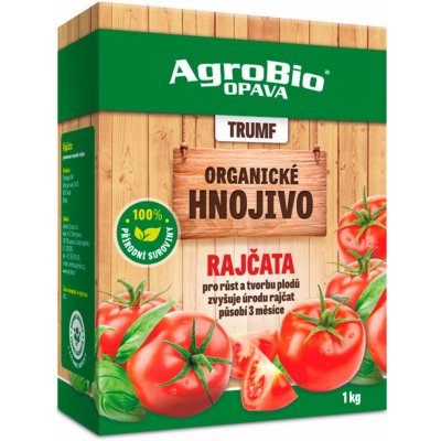 AgroBio TRUMF Rajčata granulované hnojivo 1 kg – Hledejceny.cz