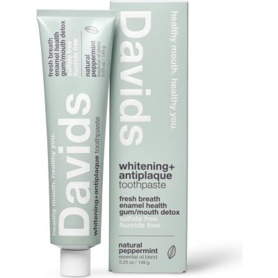 Davids Premium toothpaste Peppermint 149 g – Hledejceny.cz