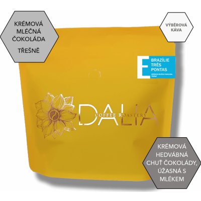 Dalia Coffee BRAZÍLIE Três Pontas 250 g – Zboží Mobilmania