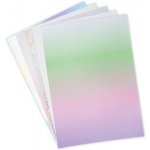 Sizzix Třpytivý papír sada A4 duhové odstíny 230-280g/m2 50ks – Sleviste.cz