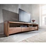 Delife Live Edge 190 cm 4 šuplíky 2 přihrádky – Zbozi.Blesk.cz