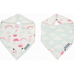 Bebe-Jou Bandana slintáček Bébé-jou Blush Baby 2ks – Zboží Mobilmania