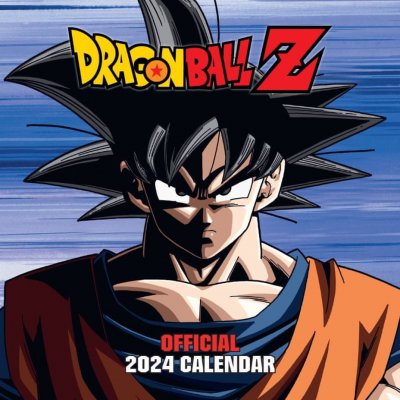 CurePink Oficiální nástěnný Dragon Ball Z s plakátem SQ 30,5 x 30,5|61 cm 2024