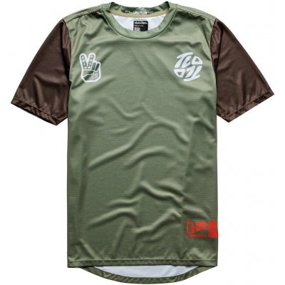 Troy Lee Designs FLOWLINE FLIPPED OLIVE – Sleviste.cz