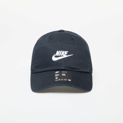 Nike Club Unstructured Futura Wash Cap Black/ White – Zboží Dáma