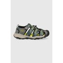 Dětské trekové boty Keen Newport Neo H2 Children sea moss/steel grey