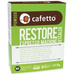 Cafetto Restore Descaler odvápňovač 4 x 25g – Zboží Dáma